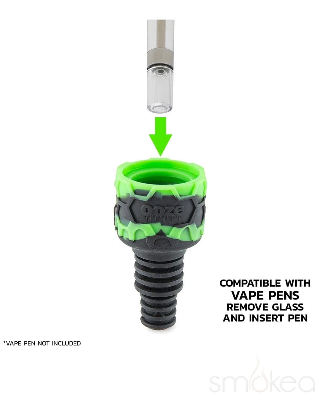 Ooze Ozone Silicone Water Pipe & Dab Straw