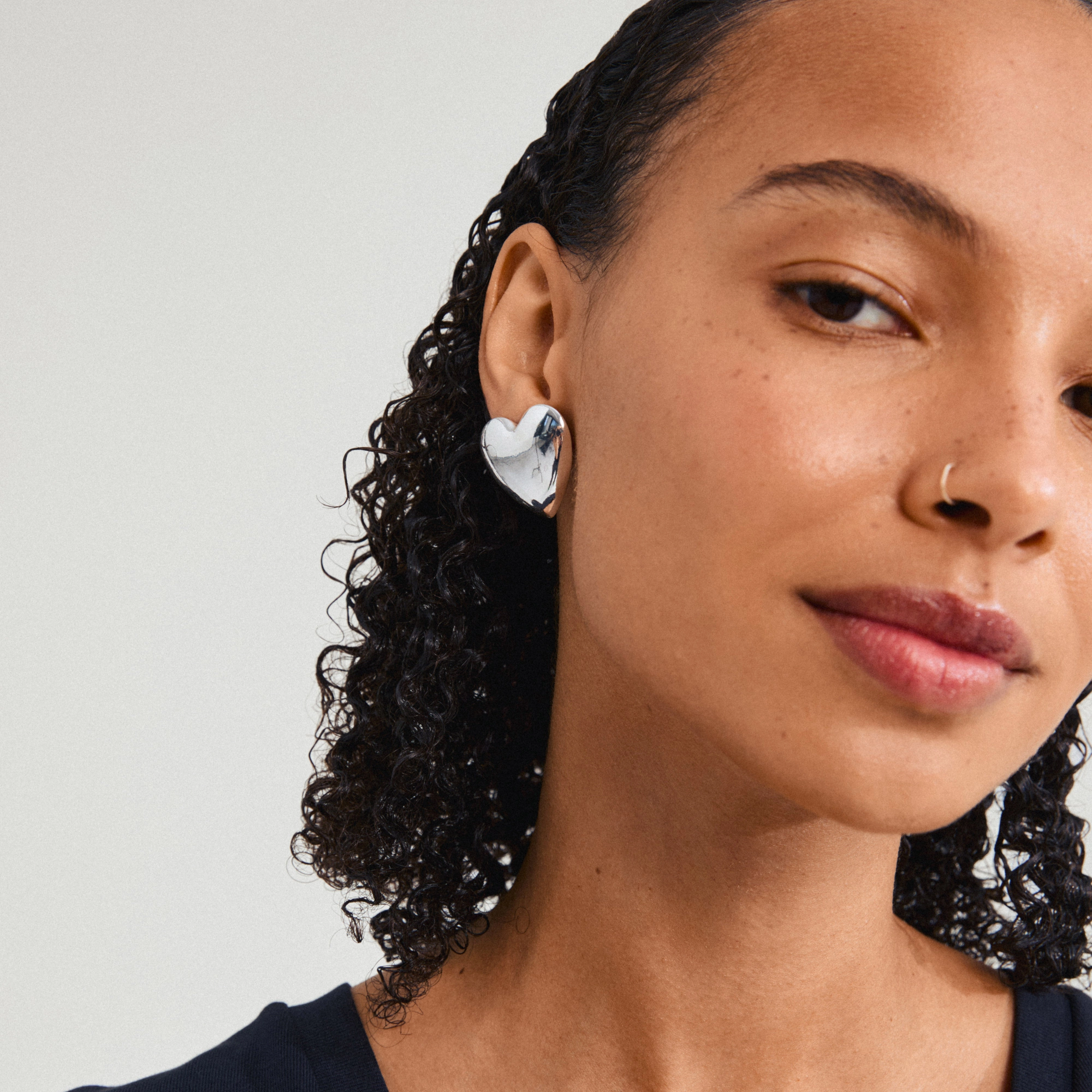 Pilgrim Annemette Earrings Silver Plated