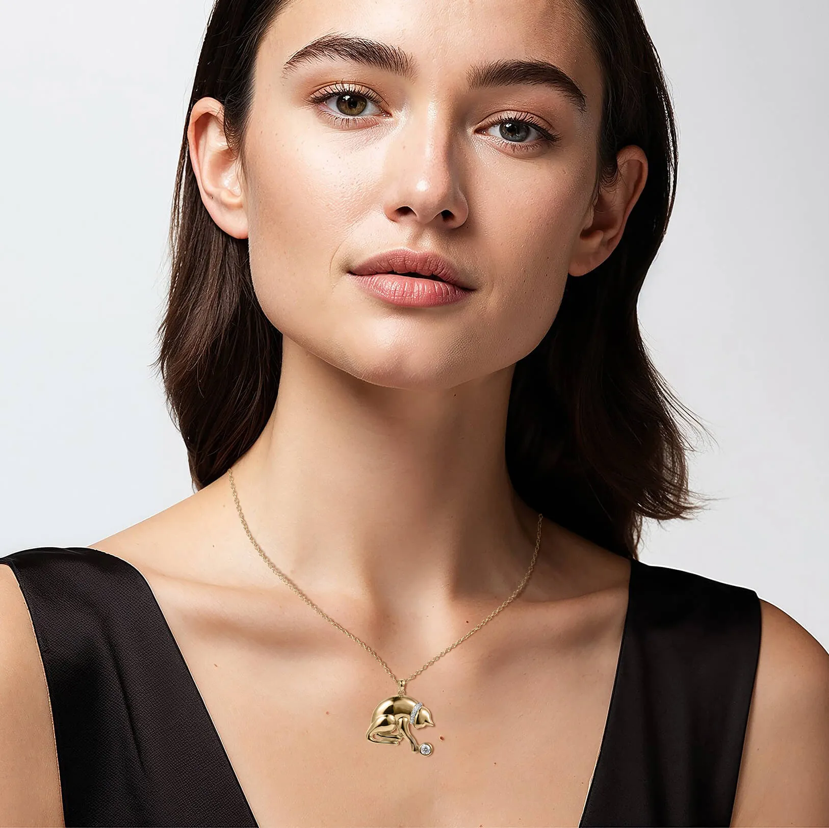 Playful Kitty Pendant