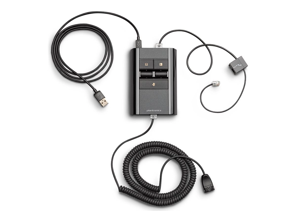 Poly MDA524 QD - Handset/computer/headset switch for headset, desk phone - QD, USB-A - for Poly EncorePro 500 USB; 700 USB 8L544AA