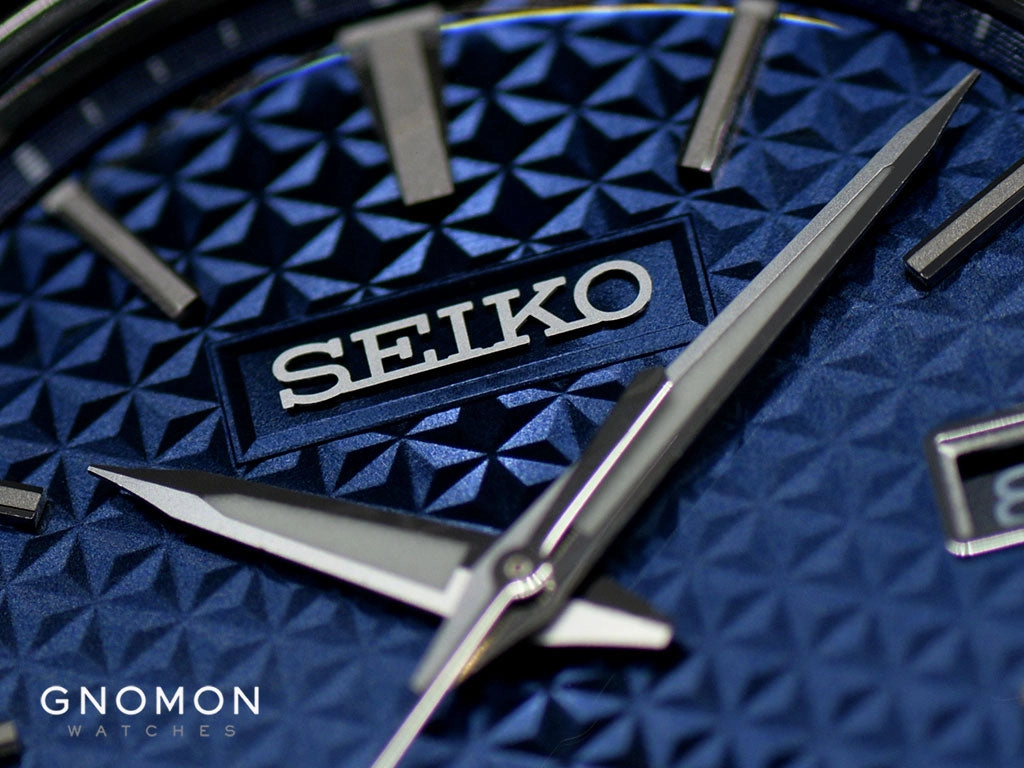 Presage Automatic Sharp Edged Aitetsu Blue Ref. SARX077