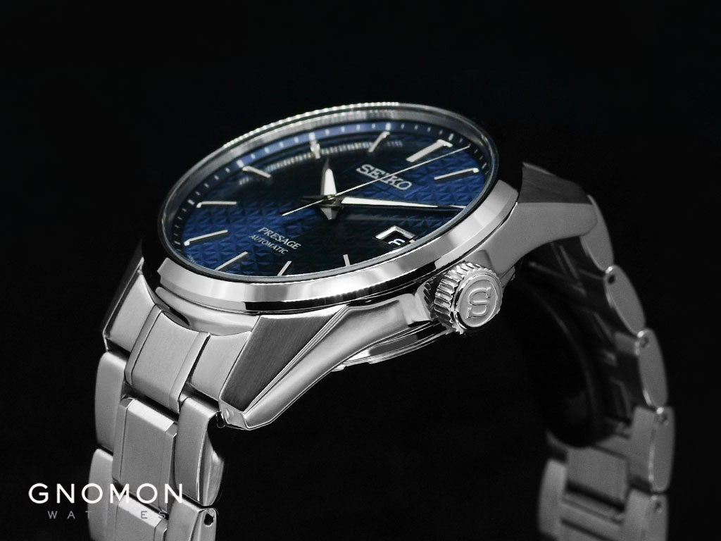 Presage Automatic Sharp Edged Aitetsu Blue Ref. SARX077