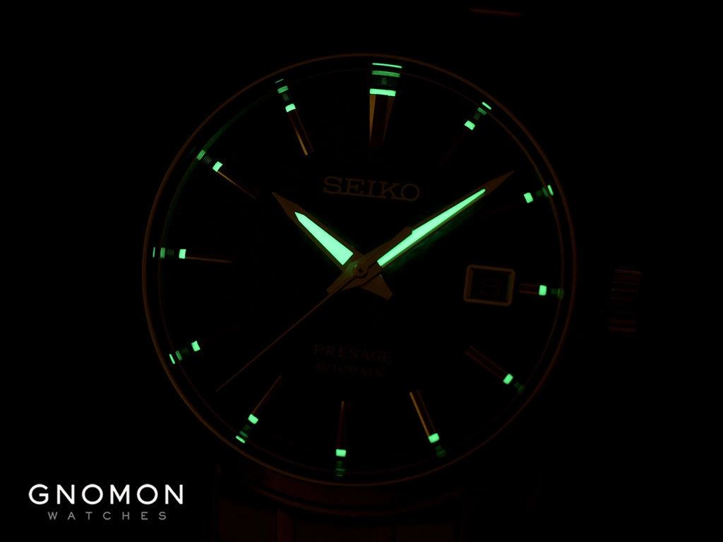 Presage Automatic Sharp Edged Aitetsu Blue Ref. SARX077