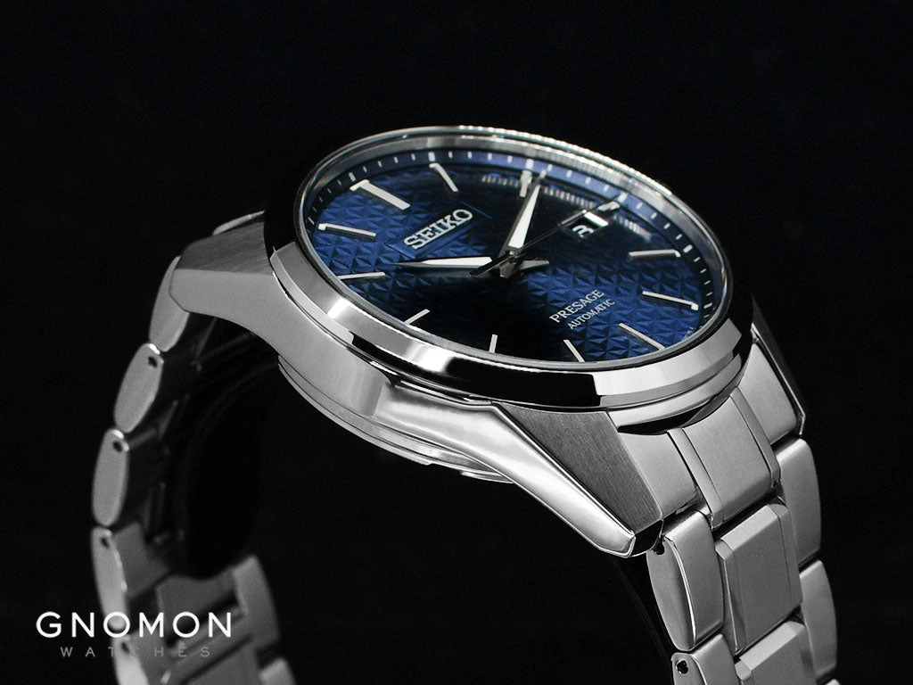 Presage Automatic Sharp Edged Aitetsu Blue Ref. SARX077