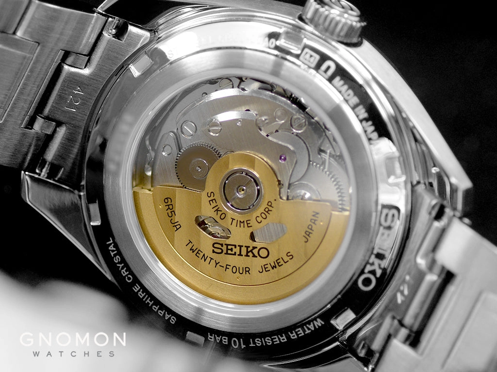 Presage Automatic Sharp Edged Open-Heart Aitetsu Blue Ref. SARJ003