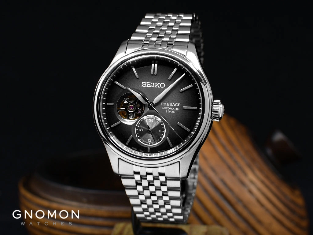 Presage Classic Series Open-Heart Grey Ref. SARJ009