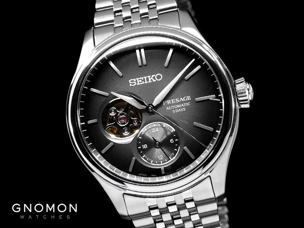 Presage Classic Series Open-Heart Grey Ref. SARJ009