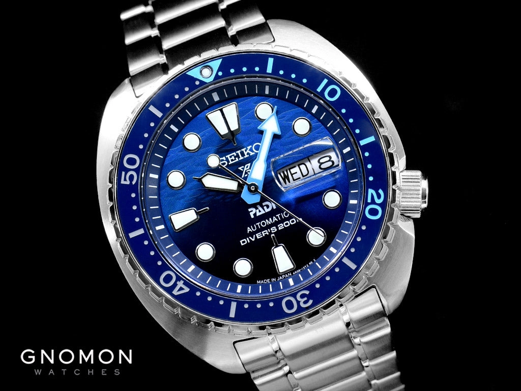 Prospex PADI “Great Blue” King Turtle 200M Automatic Ref. SBDY125