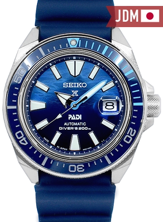 Prospex PADI "Great Blue" King Samurai 200M Automatic Ref. SBDY123
