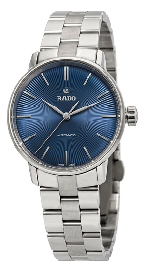 Rado Coupole Classic S Blue Dial Stainless Steel Automatic Womens Watch R22862203