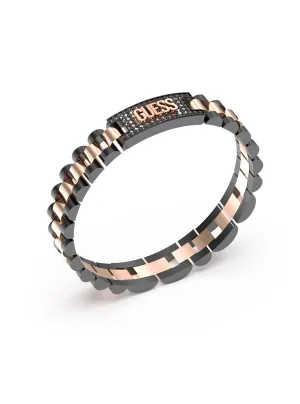 Rose Gold Logo Empire Chain Bracelet