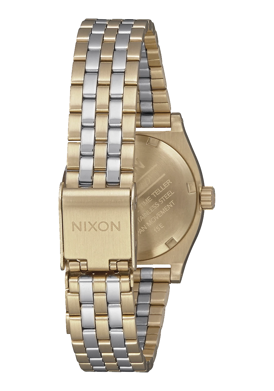 Small Time Teller - Lt Gold/Silver/Vintage White