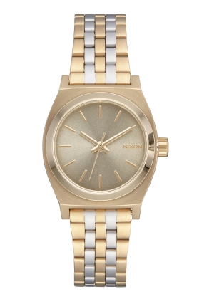 Small Time Teller - Lt Gold/Silver/Vintage White