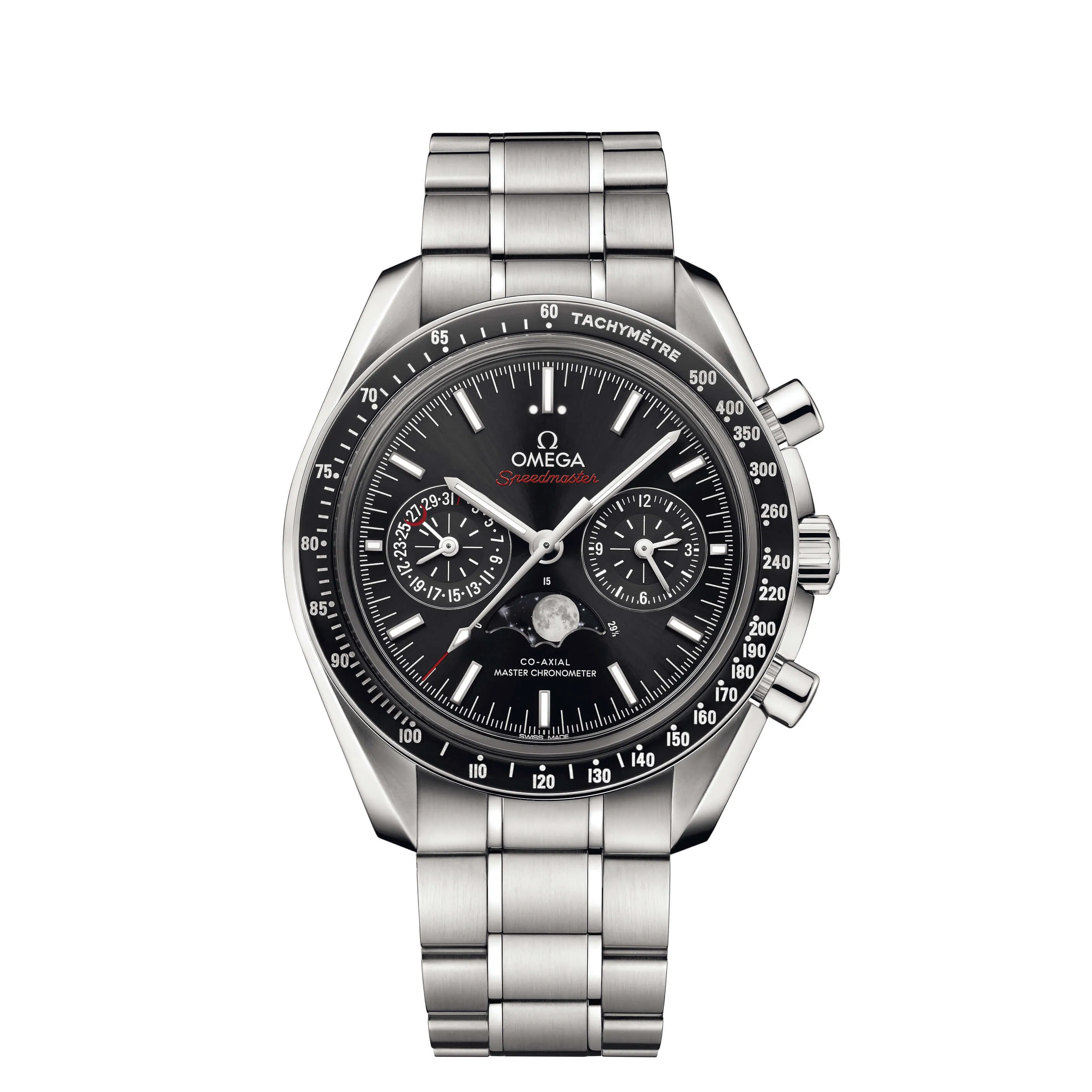 Speedmaster Moonphase Co-Axial Master Chronometer Chronograph 44.25mm 304.30.44.52.01.001