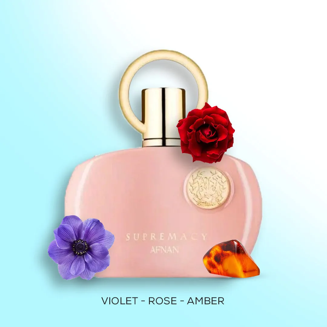 Supremacy Pink For Women By Afnan Eau de Parfum 3.4 oz