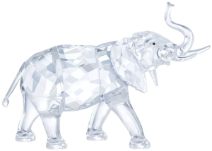 Swarovski Rare Encounters Elephant Clear Crystal Figurine 5266336