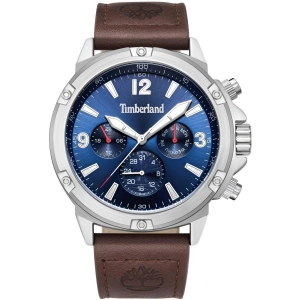 Timberland Men's Watch - Dress Sport Blue Dial Brown Strap Day-Date | TDWGF9002701
