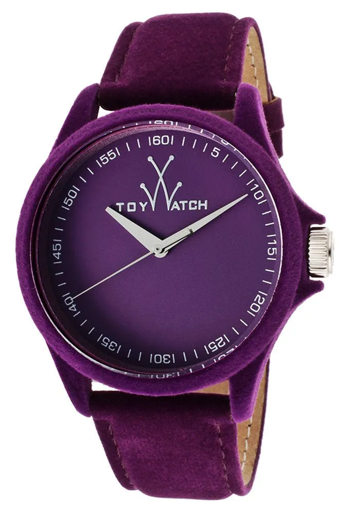 ToyWatch Sartorial Purple Velvet Touch Womens Strap Watch PE06VL