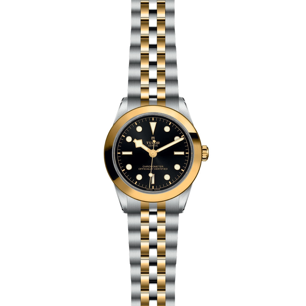 TUDOR Black Bay One 39 S&G Black Dial Steel & Gold Watch M79663-0001