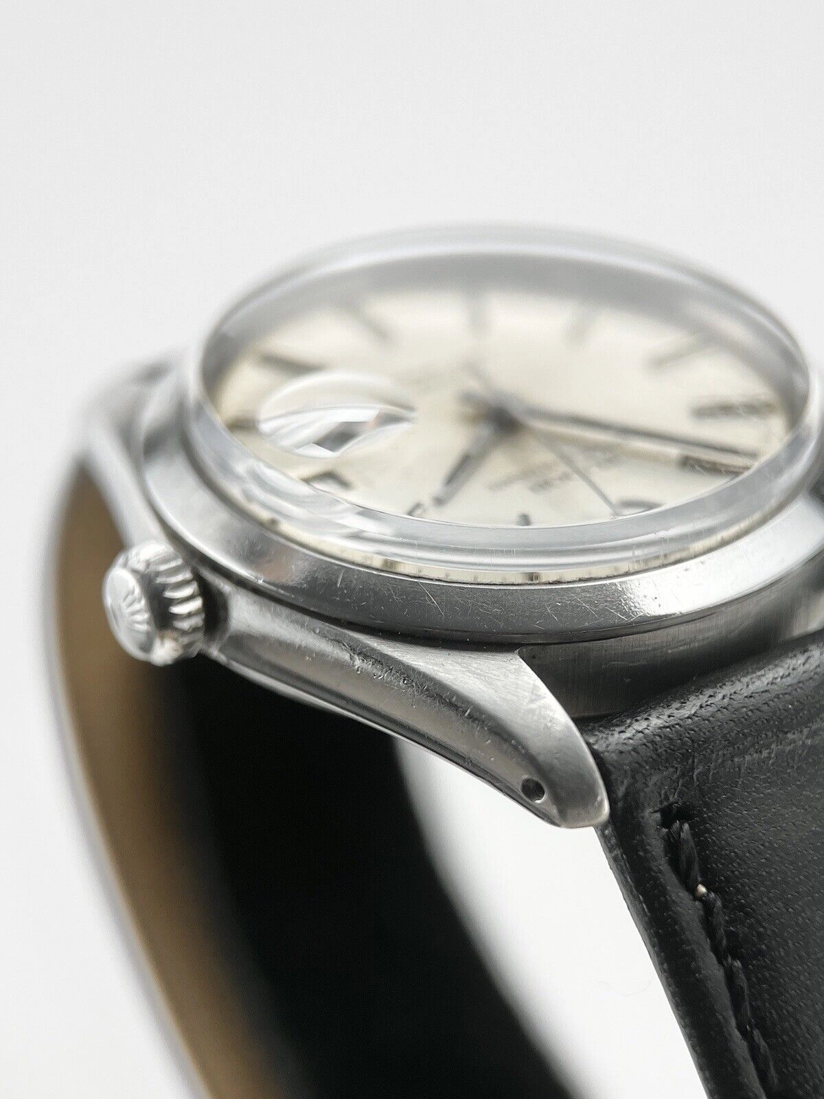 Tudor Prince Oysterdate 90520 34MM Stainless Steel Silver Dial Auto Date Watch