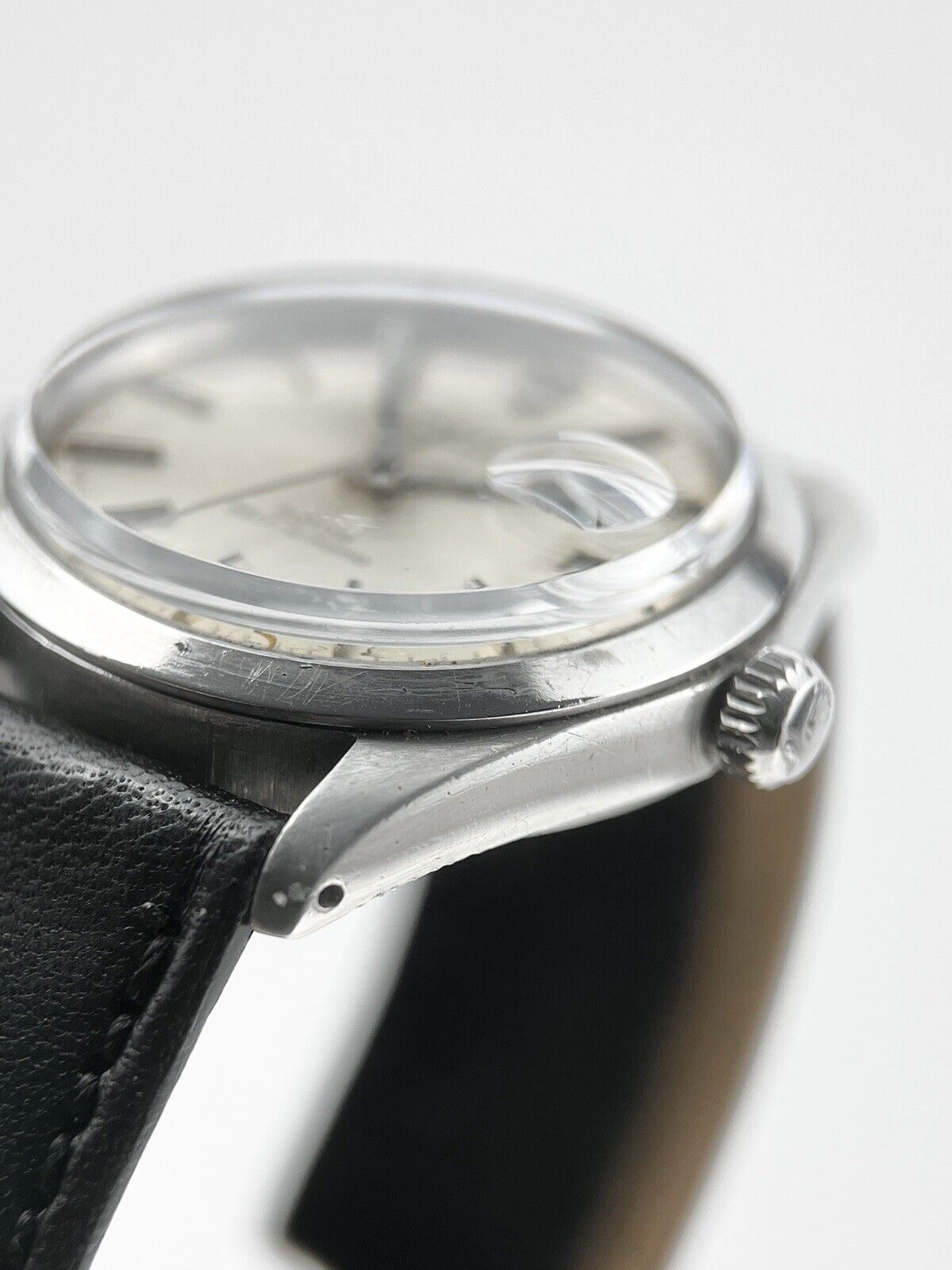 Tudor Prince Oysterdate 90520 34MM Stainless Steel Silver Dial Auto Date Watch