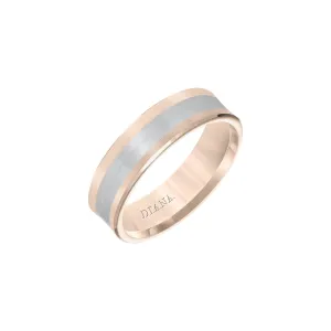 Two-Tone Concave 7.5mm Band