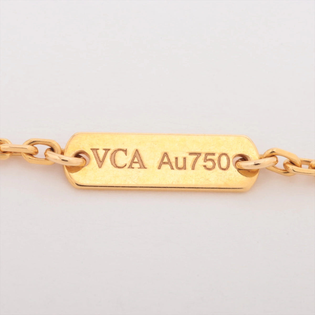 Van Cleef & Arpels Vintage Alhambra Carnelian Necklace