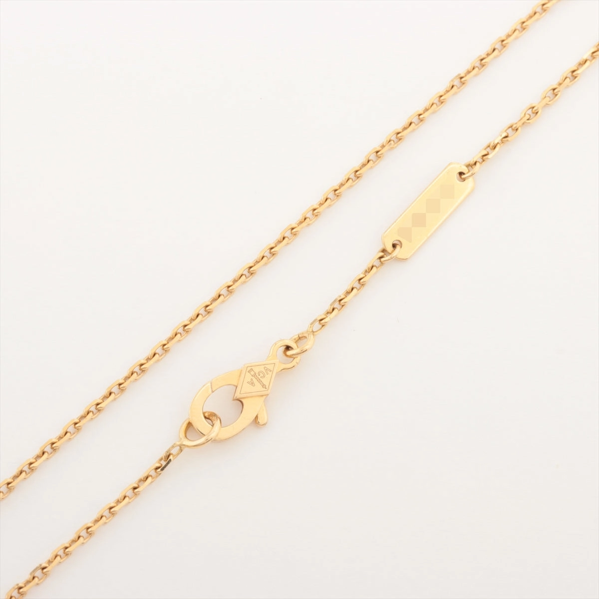 Van Cleef & Arpels Vintage Alhambra Guilloche Necklace