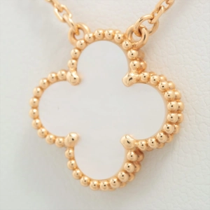 Van Cleef & Arpels Vintage Alhambra Mother of Pearl MOP Necklace 2022