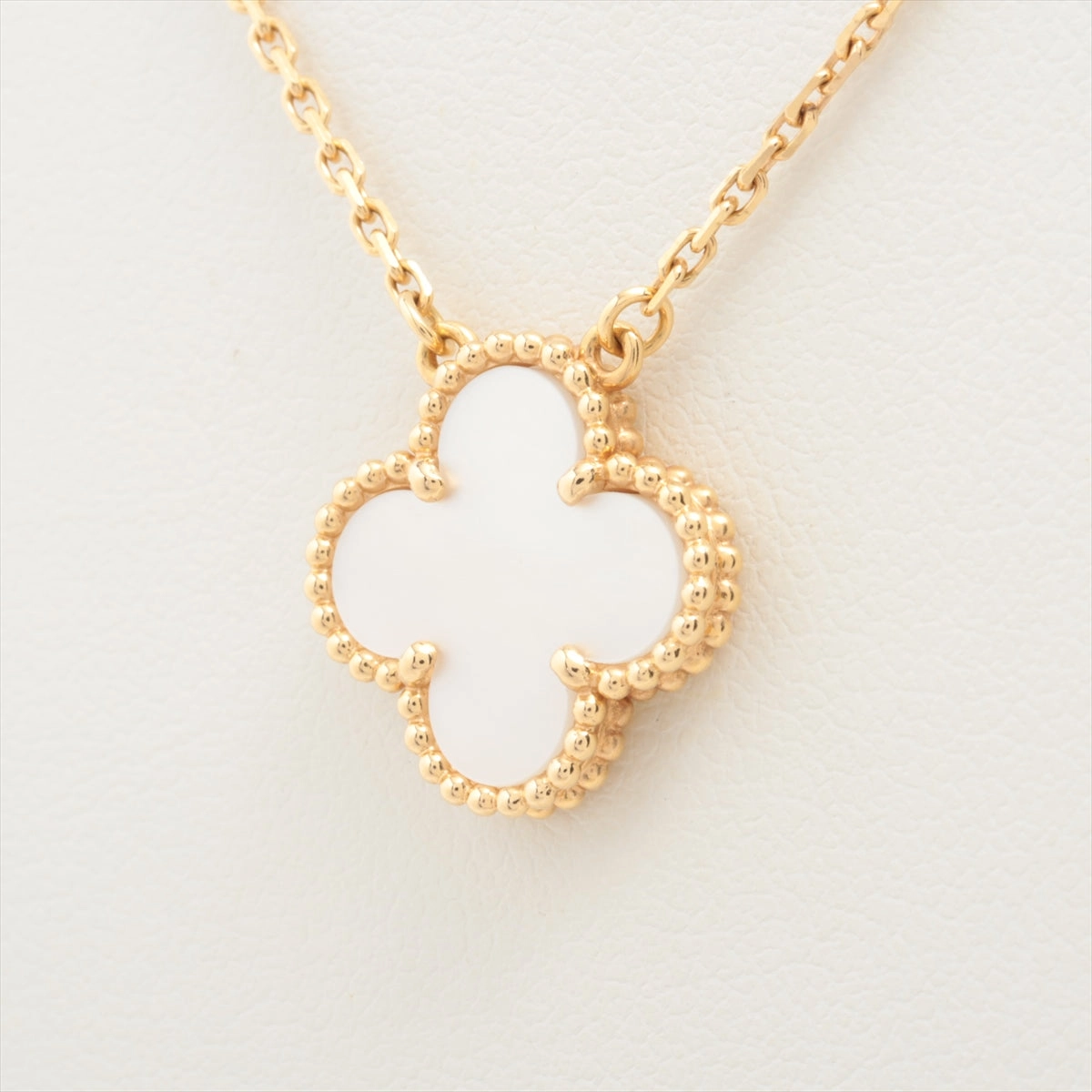 Van Cleef & Arpels Vintage Alhambra Mother of Pearl Necklace