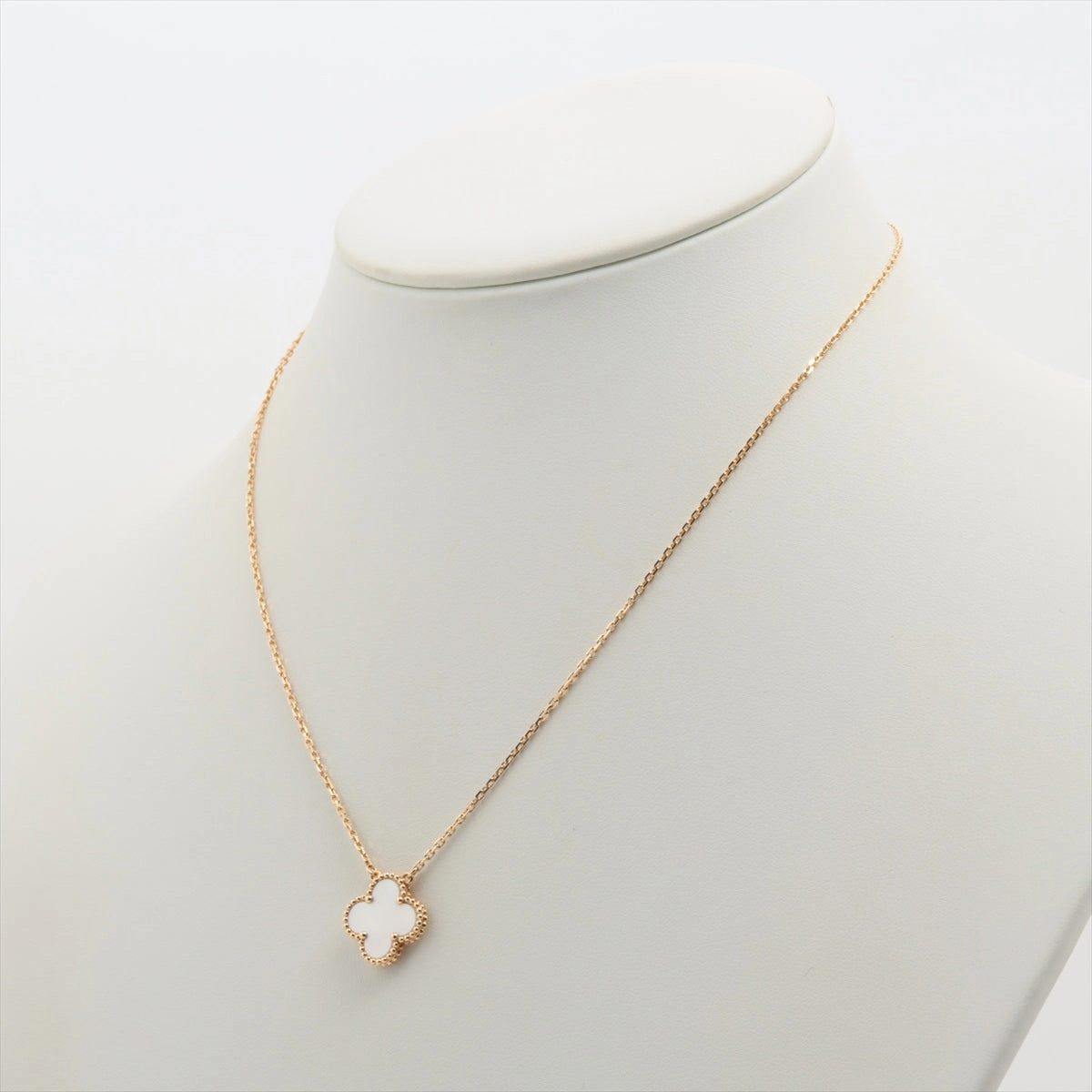 Van Cleef & Arpels Vintage Alhambra Mother of Pearl Necklace