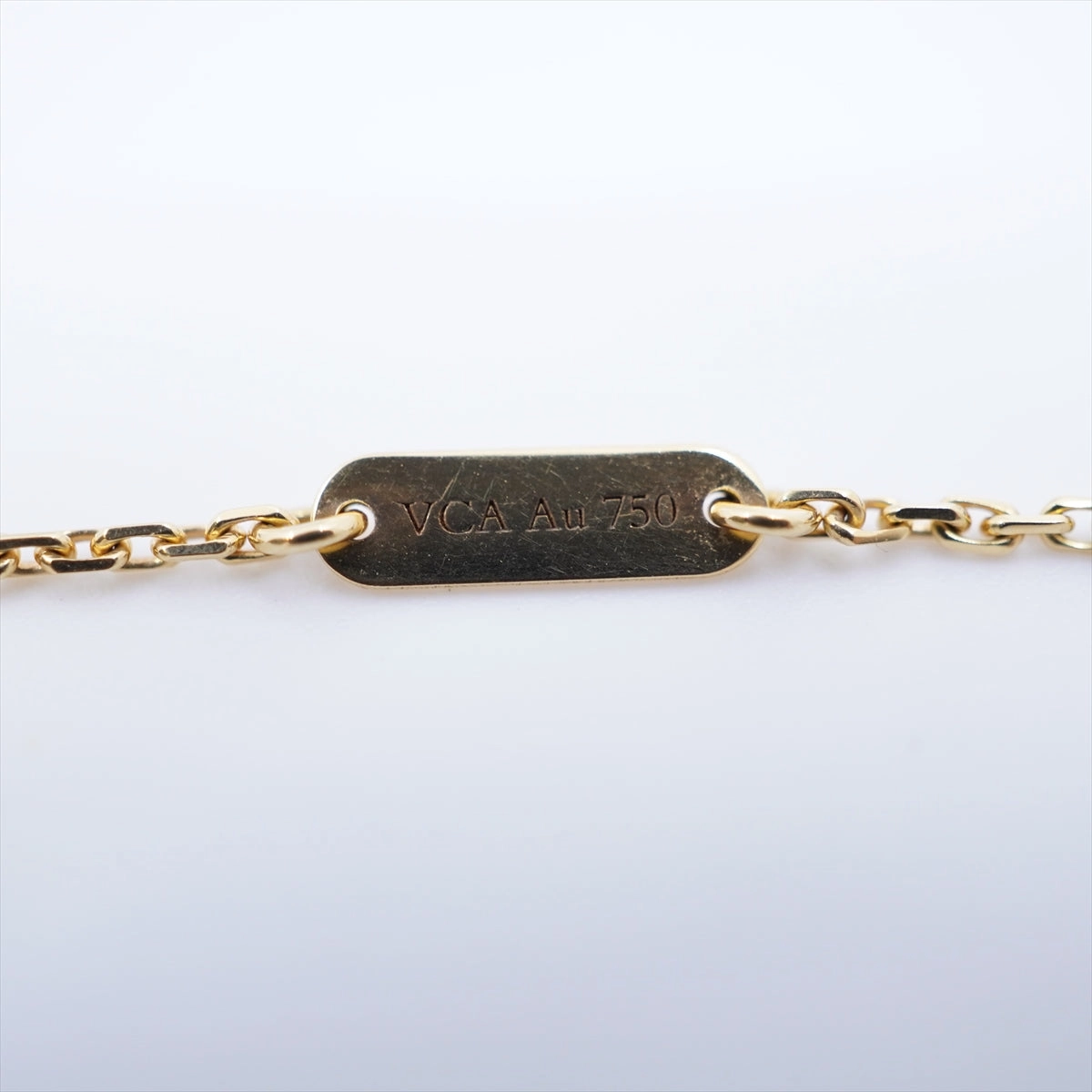 Van Cleef & Arpels Vintage Alhambra Onyx Necklace