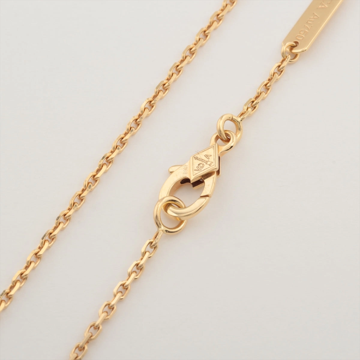 Van Cleef & Arpels Vintage Alhambra Onyx Necklace