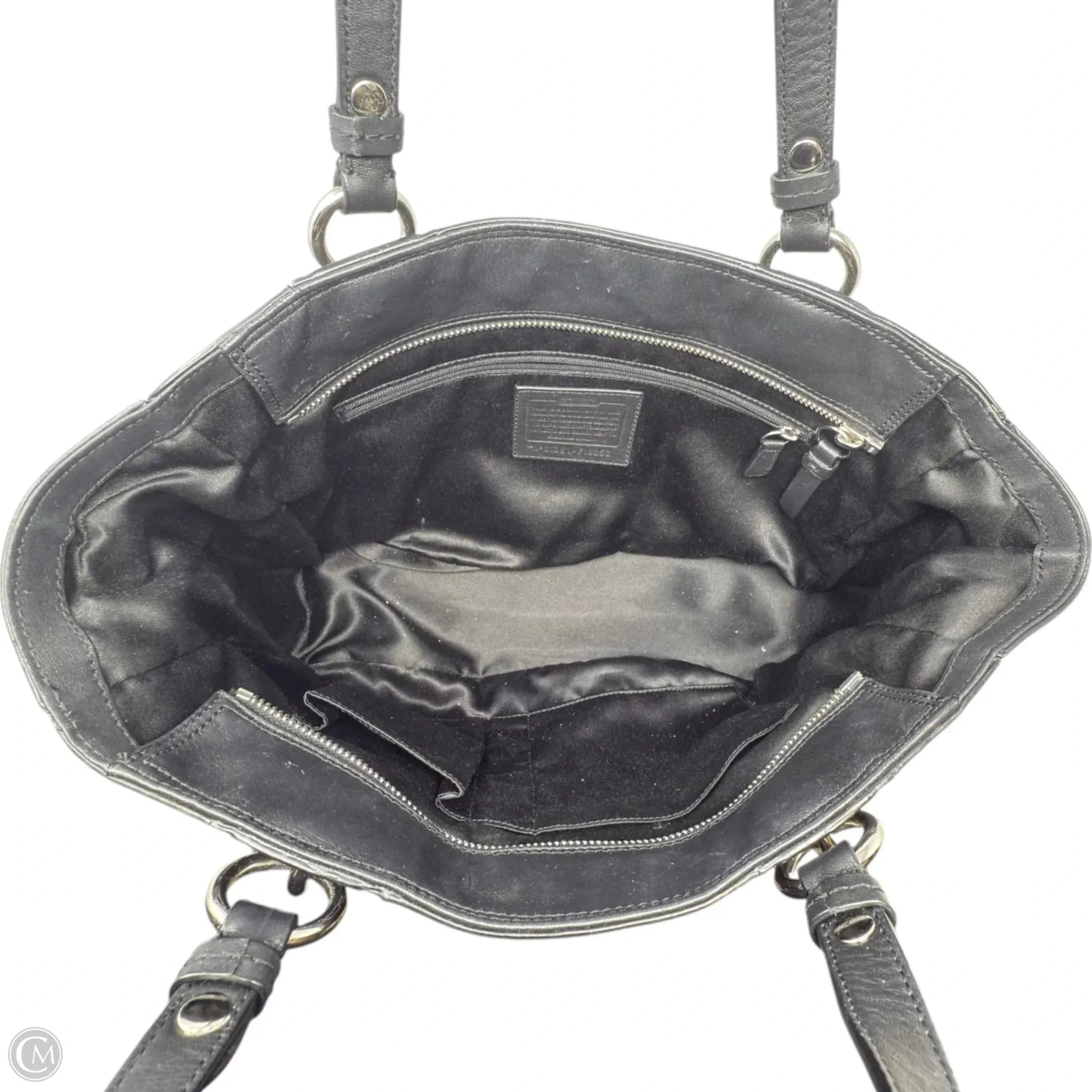 Vintage Gallery Tote Designer By Coach, Size: Medium