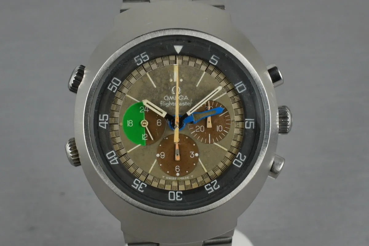 Vintage Omega Flightmaster C. 910 ST145.013 Ultra Tropical dial with Box