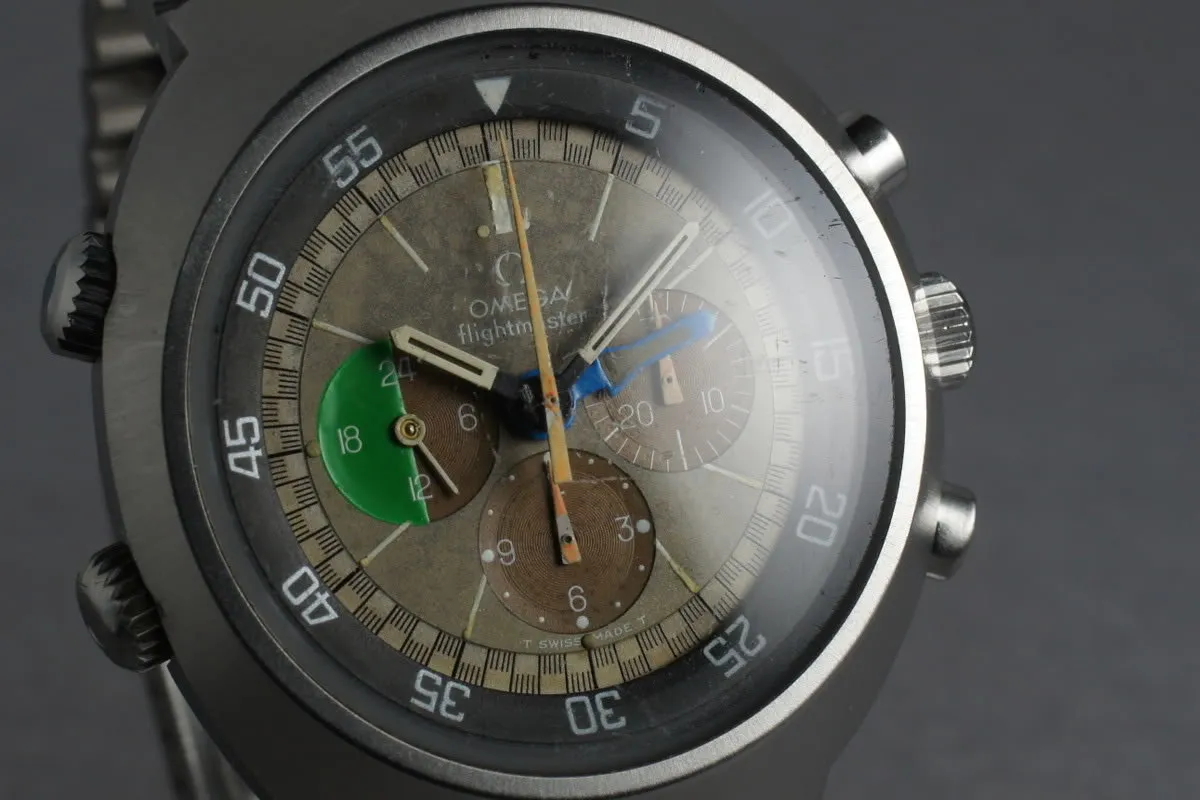 Vintage Omega Flightmaster C. 910 ST145.013 Ultra Tropical dial with Box