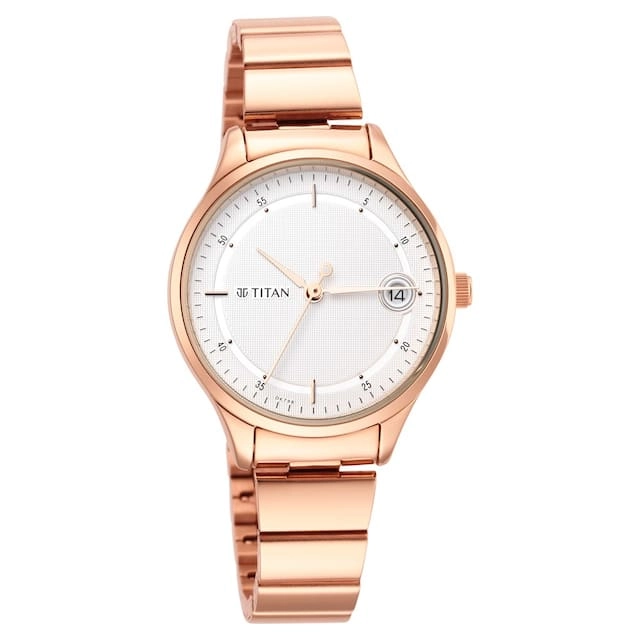 Workwear Rose Gold Stainless Steel Strap