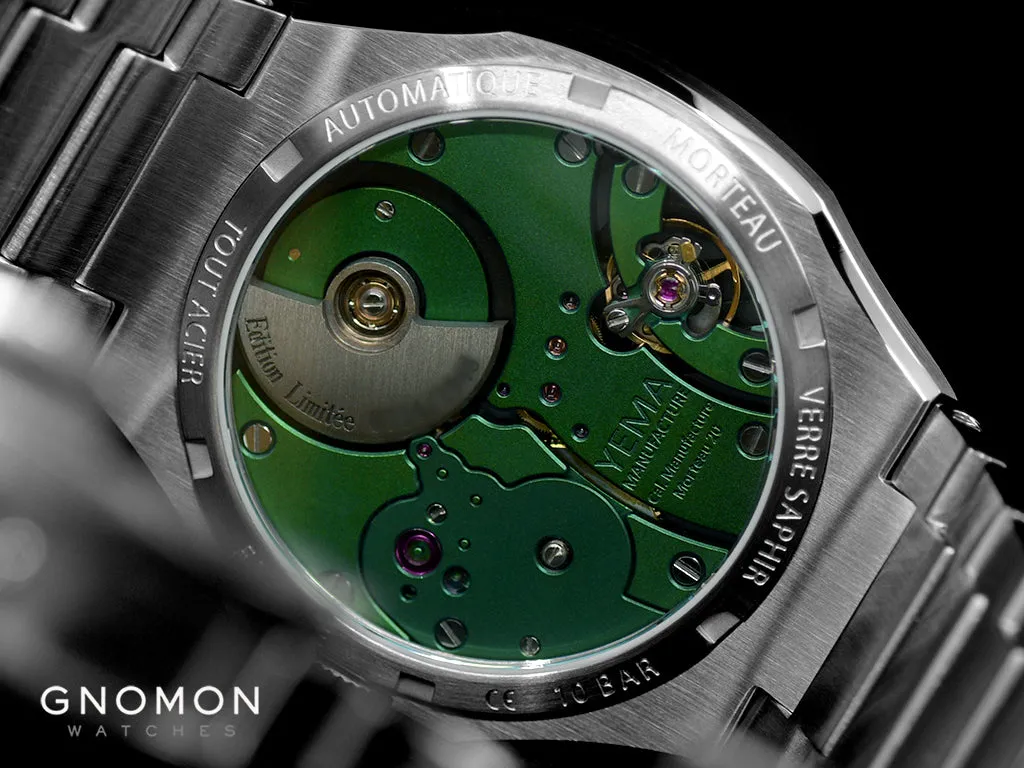 Wristmaster Traveller Micro-Rotor Green - Ltd Ed 1948pcs