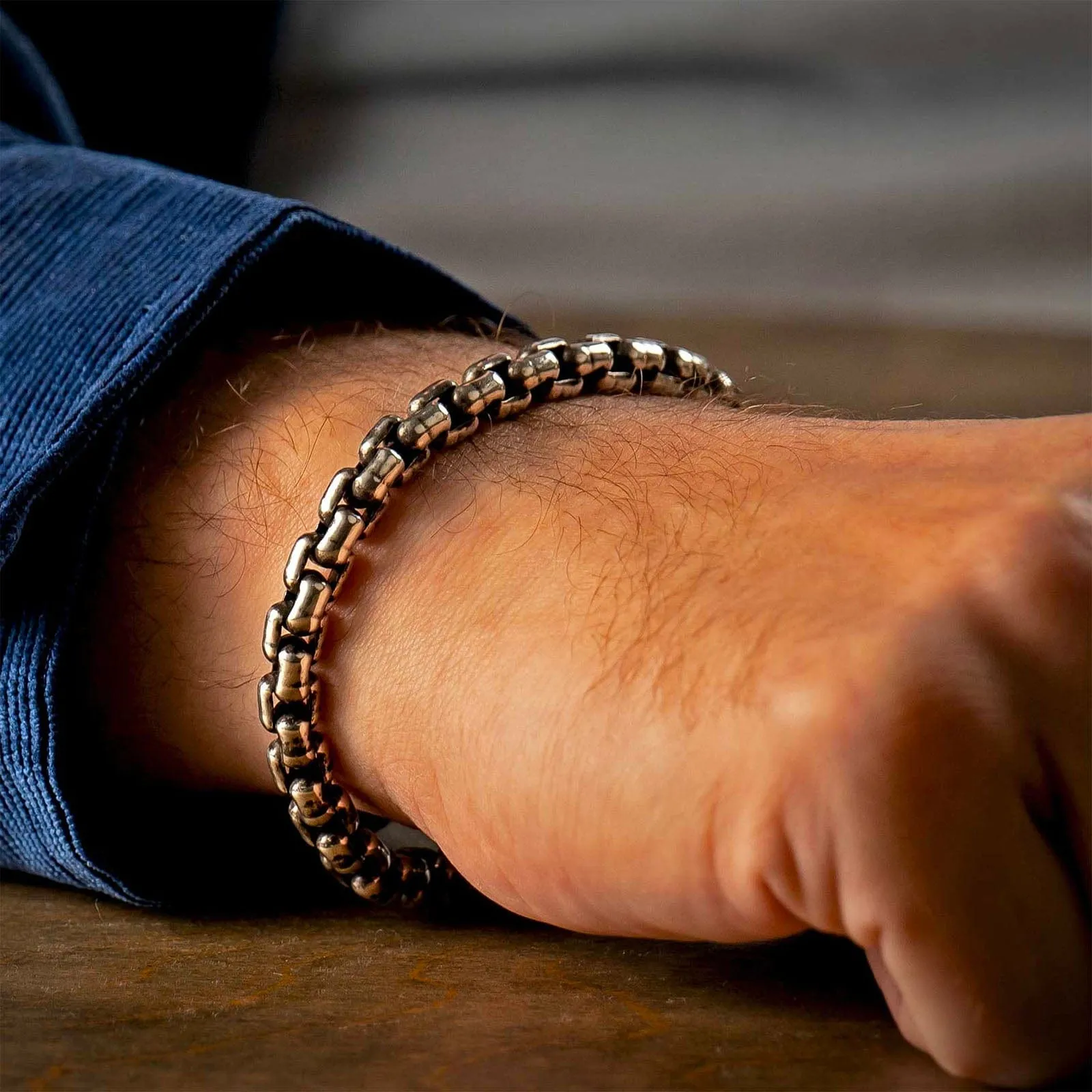 YDRA Box Chain Bracelet LG