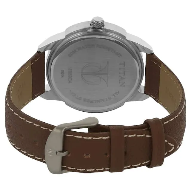 Youth Black Dial Leather