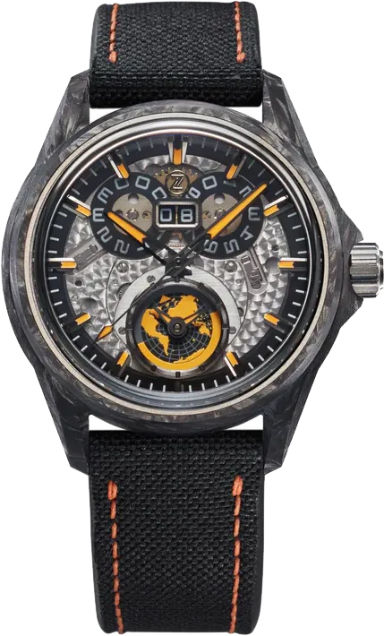 Zelos Spearfish Dual Time TI Carbon Supernova