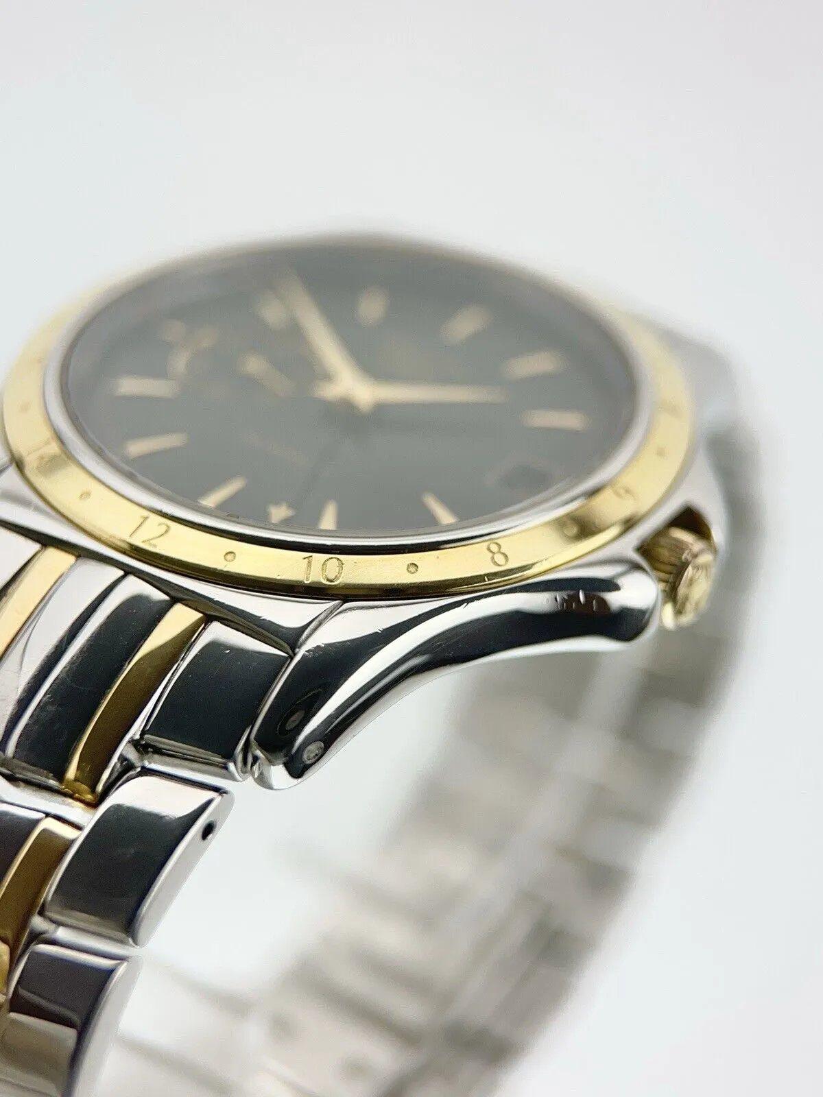 Zenith Elite Gold & Steel Black Dial 38mm Automatic Men’s Watch 90/53 0030 682