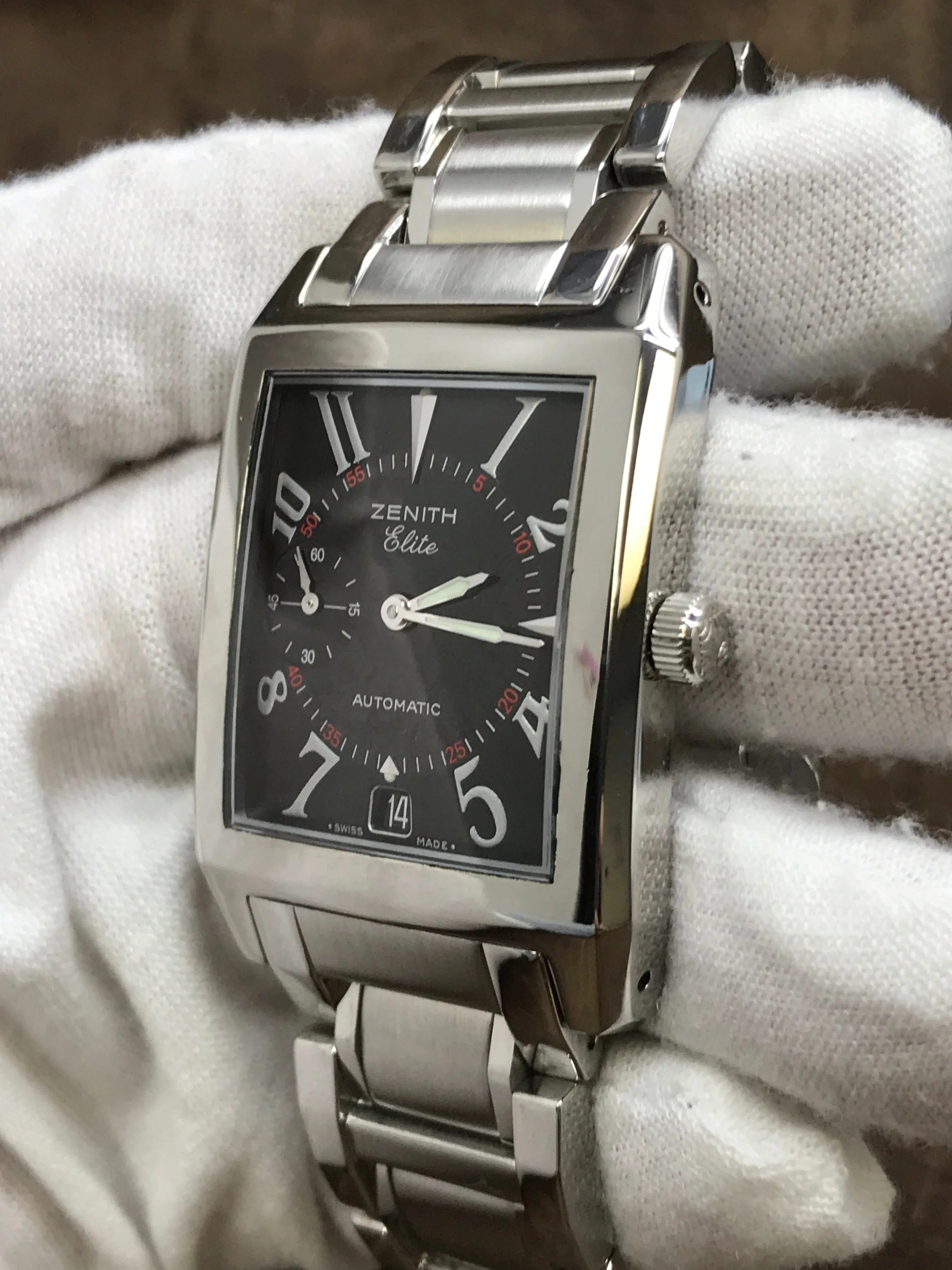Zenith Elite Port Royal 02.0250.684 Black Dial Automatic  Men's Watch