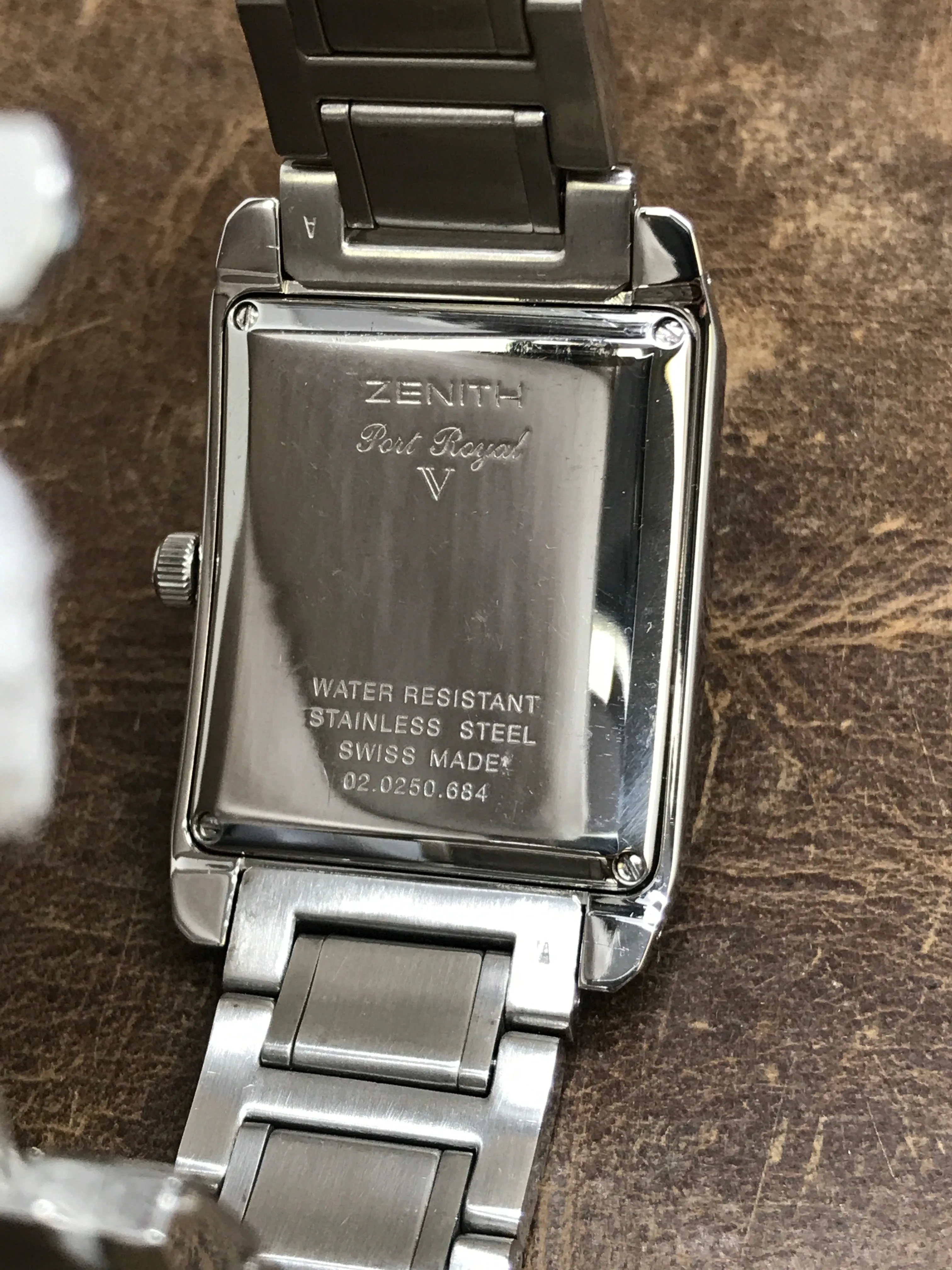 Zenith Elite Port Royal 02.0250.684 Black Dial Automatic  Men's Watch