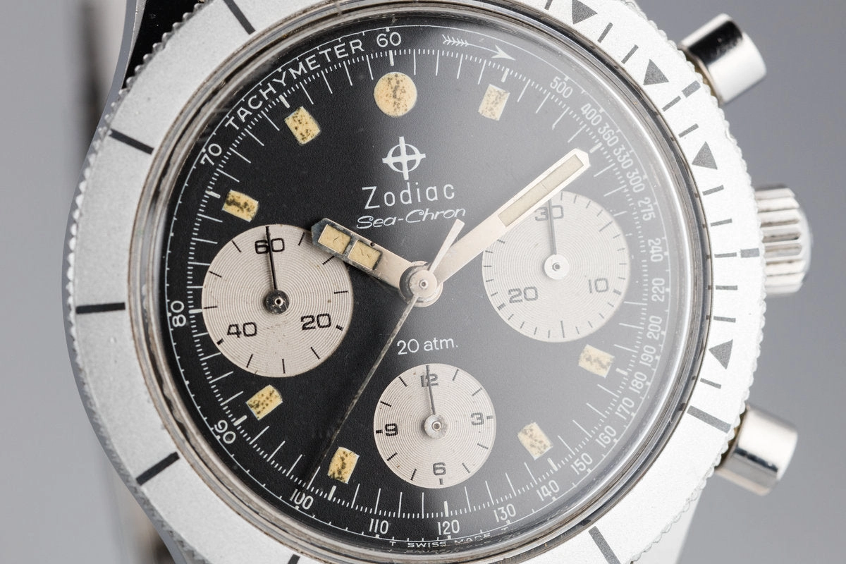 Zodiac Sea-Chron Chronograph with Factory Bracelet